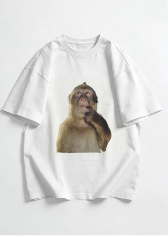Confused Monkey Meme T shirt